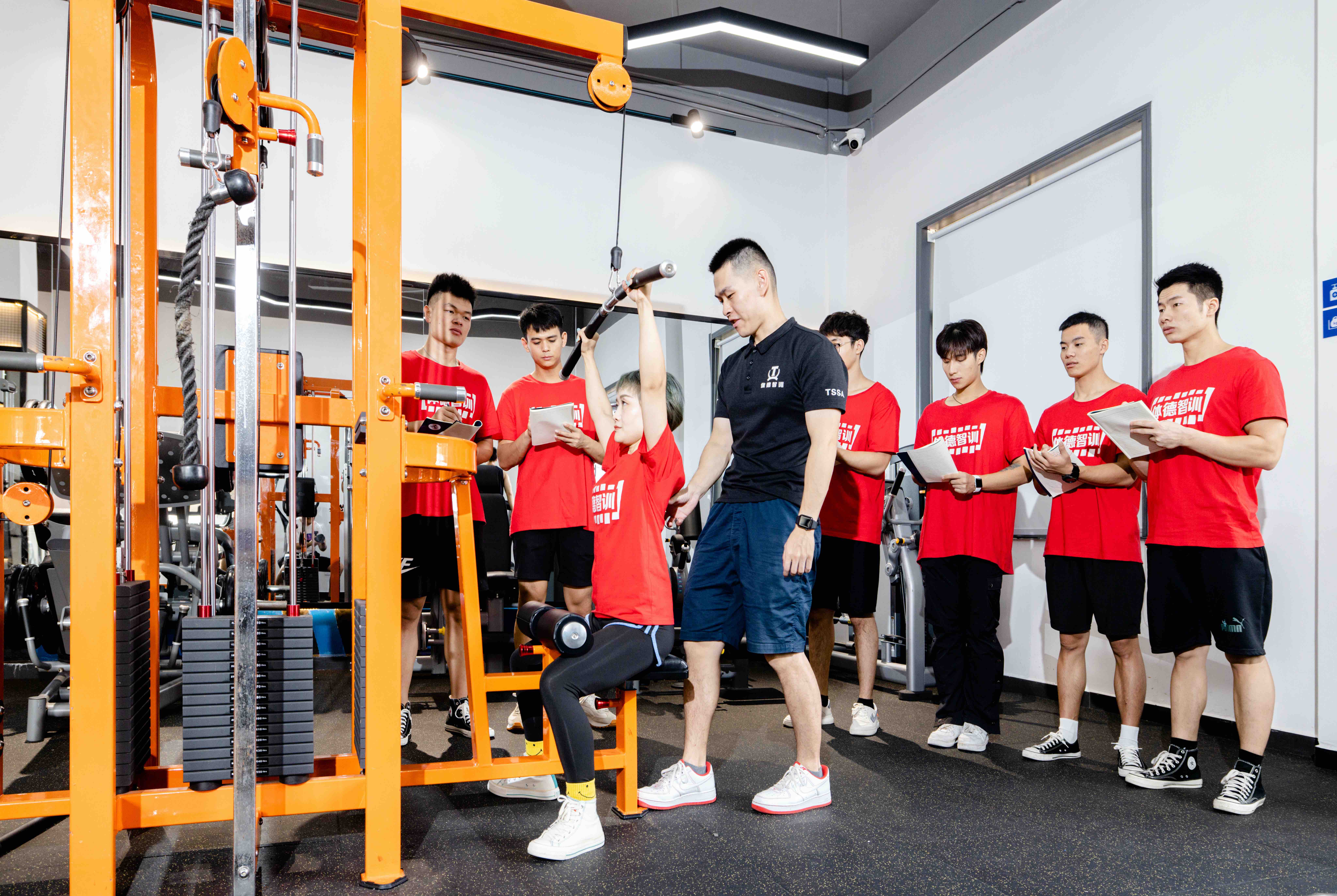 体德智训健身培训学院实训课堂2
