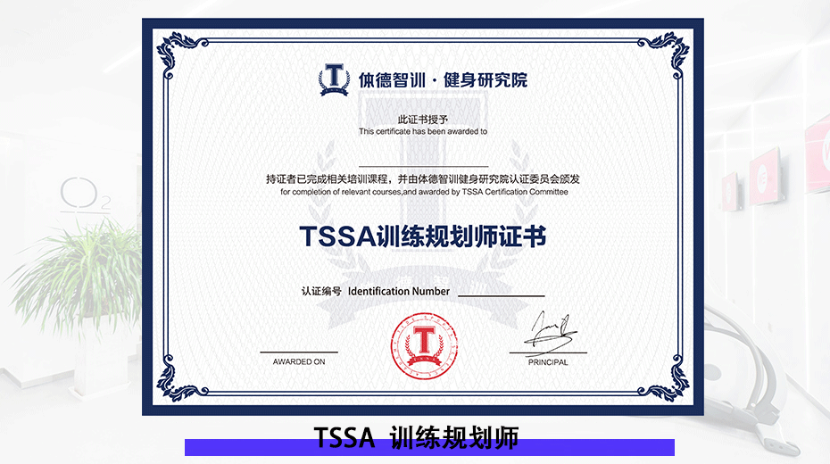 TSSA训练规划师证书