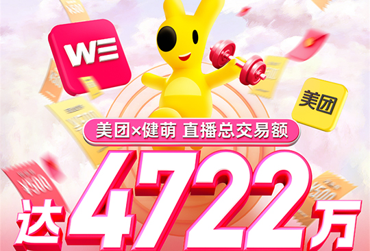 健萌健身×美团独家合作，最终成交额达4722万！