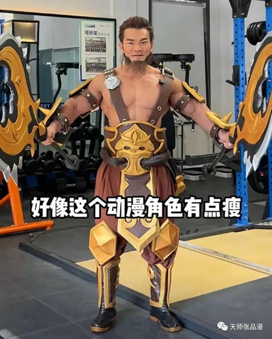 李维刚cos程咬金