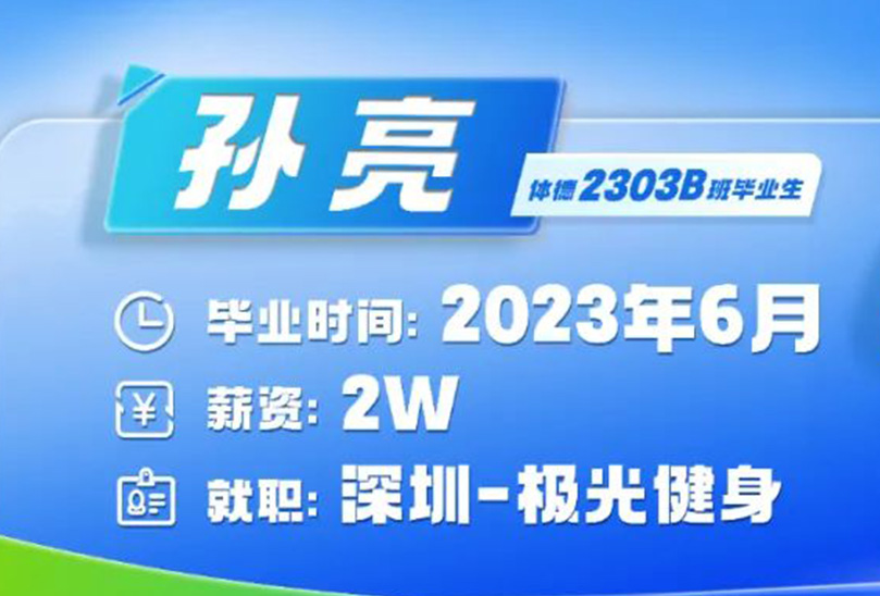 长沙体德健身教练培训基地 | 转行教练仅一年，稳定月薪2w，他的开挂进阶是如何做到的？